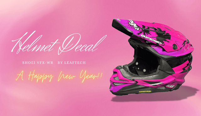 SHOEI VFX-WR ヘルメットデカール